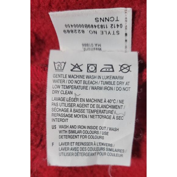 Puma Iconic T7 1/4 Zip Fleece Pullover Burgundy Men's XL - Picture 4 of 8